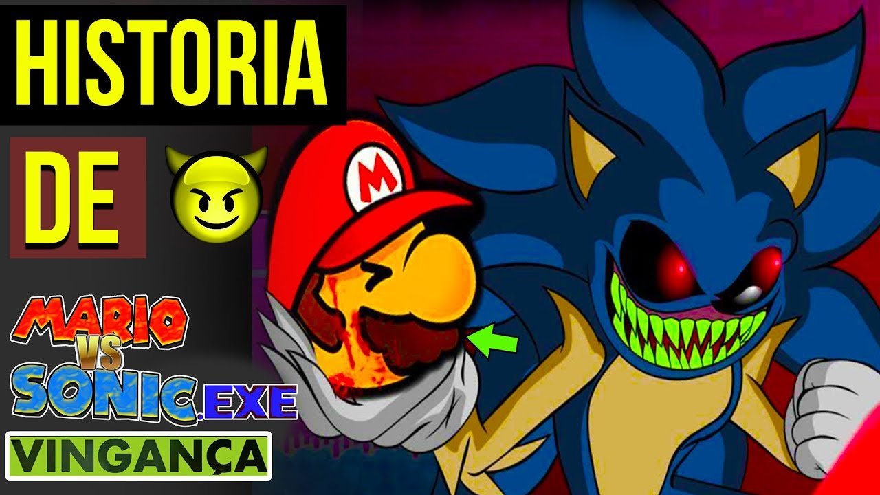 SONIC EXE ACABOU com TODOS  Super Mario vs Sonic.exe 3